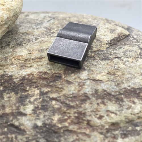 Замок 12х3 мм для плоских браслетов Сталь Антик  BR-z37 - фото товара фото 8