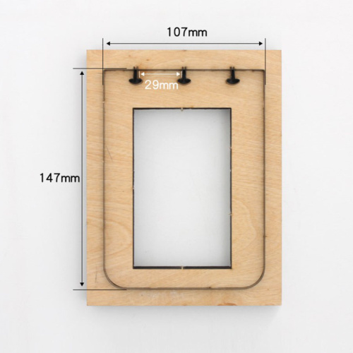 Штанцформа для кожи блокнот с дисками АТОМА  фото 3