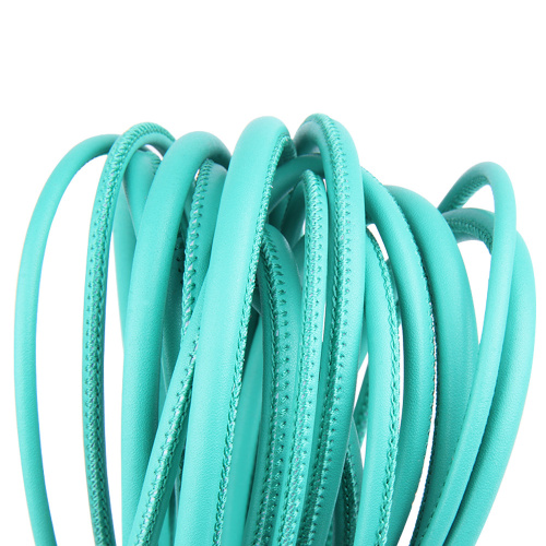 Шнур прошитый из овечьей кожи фото 2