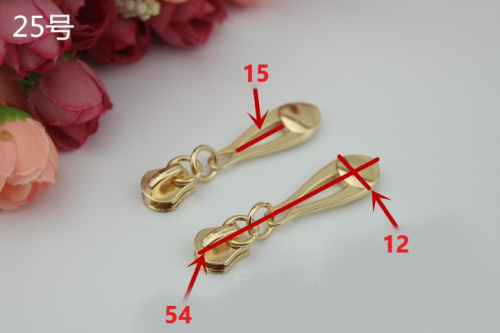 Бегунок с пуллером для молнии №5 под золото фото 16 Бегунок с пуллером для молнии №5 под золото фото 16