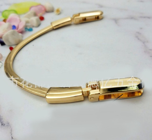 Ручки для сумки с ручкодержателями Золото, пара  K176 - фото товара фото 4