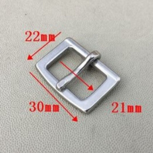 Пряжка 14-21 мм стальная арт. W068 фото 2