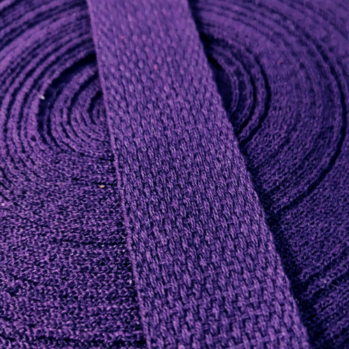 Лента ременная стропа 25 мм, х/б, толщ.1,5 мм фото 11