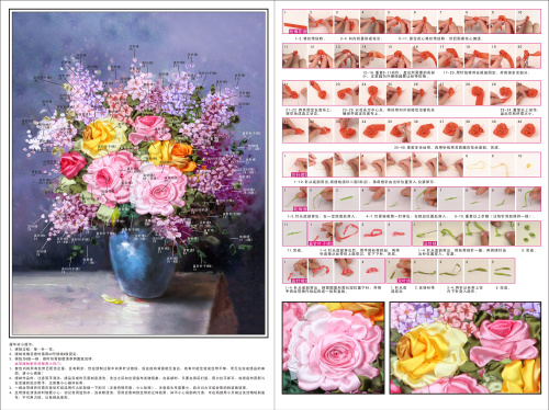 Набор для вышивки лентами Натюрморт Оттенки утра  VL 88-2431 - фото товара фото 4