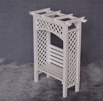 Скамейка дачная для кукол Миниатюра 1:12  - купить для кожевенного хобби