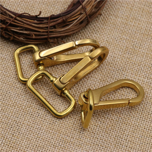 Карабин 16-25 мм литой Латунь арт.054 фото 2 Карабин 16-25 мм литой Латунь арт.054 фото 2