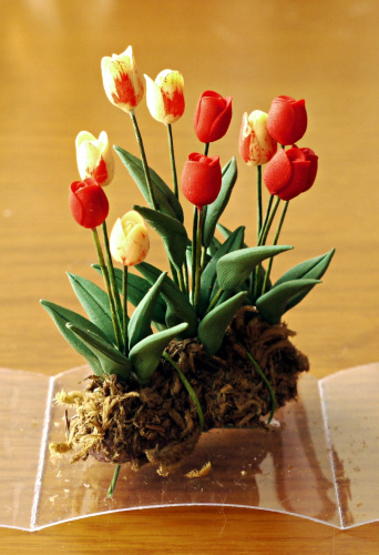 Тюльпаны садовые для кукольного дома | Галерея фото | Pava.pro Тюльпаны садовые для кукольного дома - фото товара
