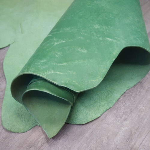 Кожа Пола 1,2 мм растит. дубл. MAYA Светло-зеленый фото 3