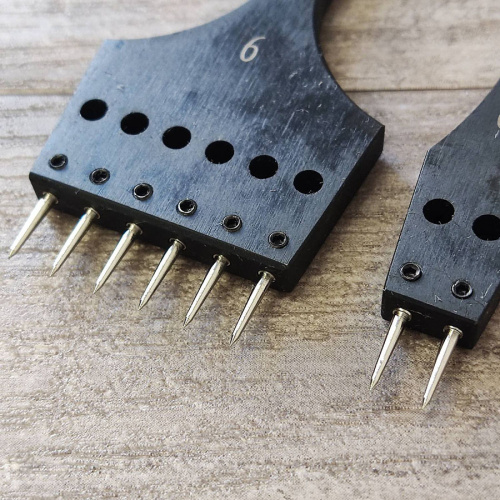 Пробойники строчные Гвозди 3-6 мм со сменными зубьями фото 3