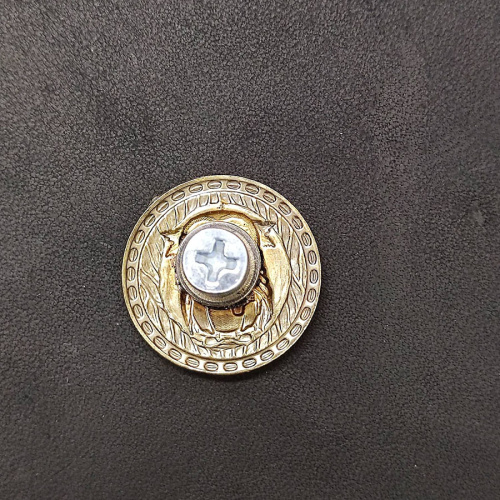 Кончо для кожаных изделий 23 мм Сова дома Латунь | Галерея фото | Pava.pro фото 3 Кончо для кожаных изделий 23 мм Сова дома Латунь KR 0619 - фото товара фото 3