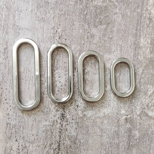 Рамка овальная 19-38 мм плоская фото 8