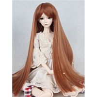 Парик для кукол длинный FBE013C цвет М30Н размер С  - купить для кожевенного хобби