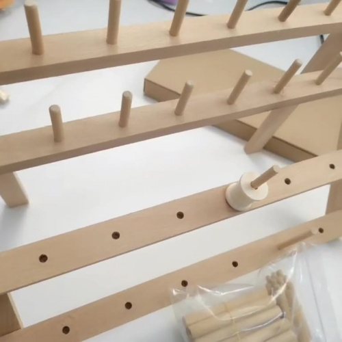 Органайзер-подставка для катушек, дерево фото 7 Органайзер-подставка для катушек, дерево фото 7