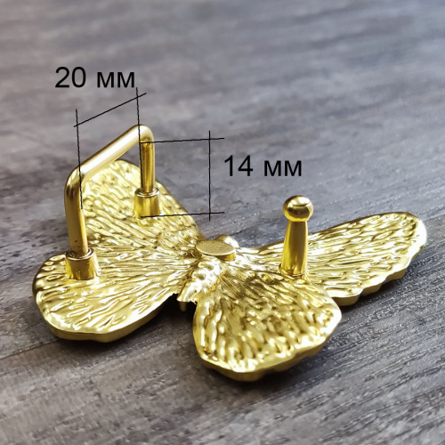 Пряжка 20 мм с шипом Бабочка фото 9 Пряжка 20 мм с шипом Бабочка фото 9