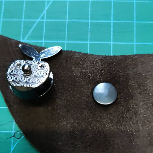 Застежка для сумки 18 мм Яблочко фото 3