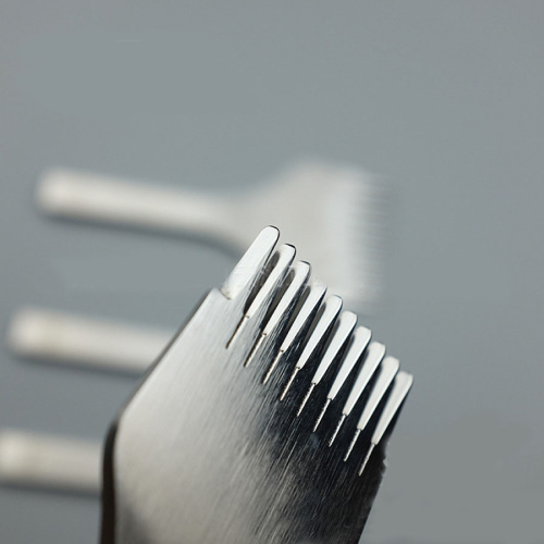 Пробойники строчные косой зуб 2,7-3,85 мм полированная сталь фото 2 Пробойники строчные косой зуб 2,7-3,85 мм полированная сталь фото 2