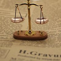 Весы с чашами Миниатюра 1:12  - купить для кожевенного хобби