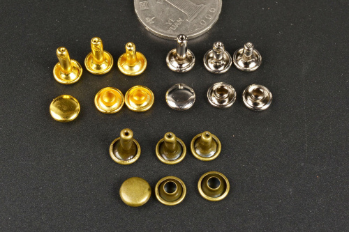 Хольнитены двухсторонние латунь с покрытием 10 шт Хольнитены двухсторонние латунь с покрытием 10 шт