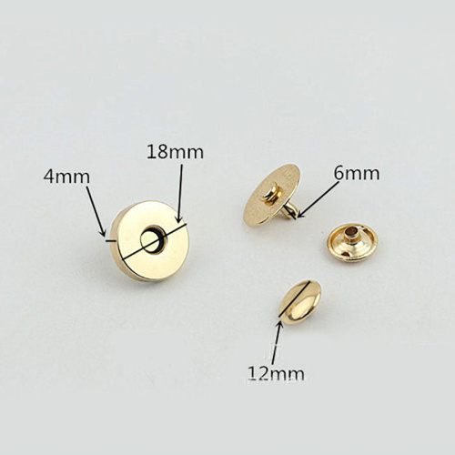 Застежка магнитная зажимная 14-18 мм с Хольнитенами фото 3