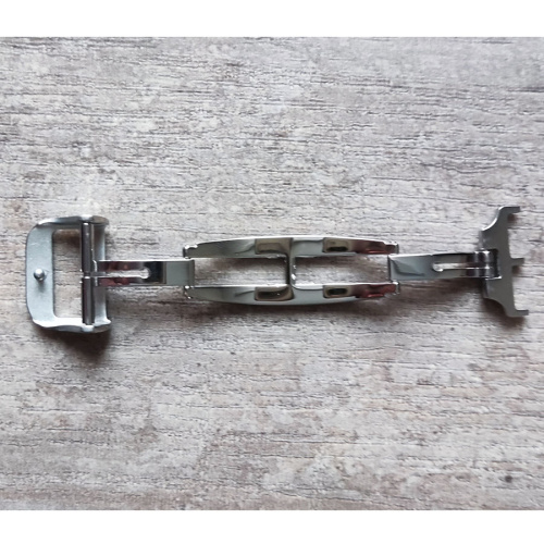 Застежка для часов Бабочка 18 мм арт 233 фото 3