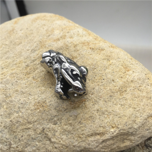 Концевик 6 мм для круглого браслета Зверь Сталь, 2 шт. фото 7