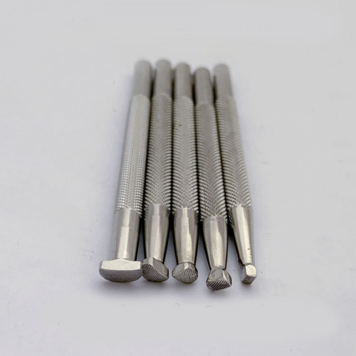 Штамп для тиснения по коже 10-00 /10-02/10-03 EMS углеродистая сталь фото 2