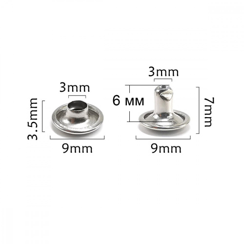 Хольнитены двухсторонние Сталь10 шт. фото 5