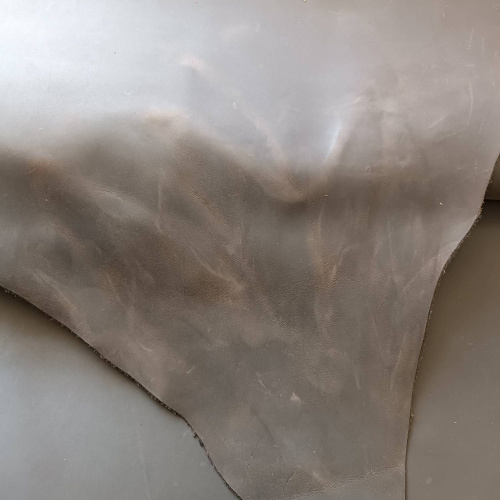 Кожа Крейзи Хорс Dark 1,4-1,6 мм Коричневый фото 4