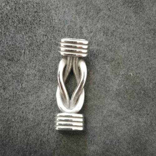 Коннектор 8, 12 мм для плоских браслетов Сталь B39 фото 3 Коннектор 8, 12 мм для плоских браслетов Сталь B39 фото 3