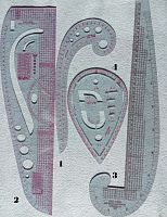 Лекала метрические портновские