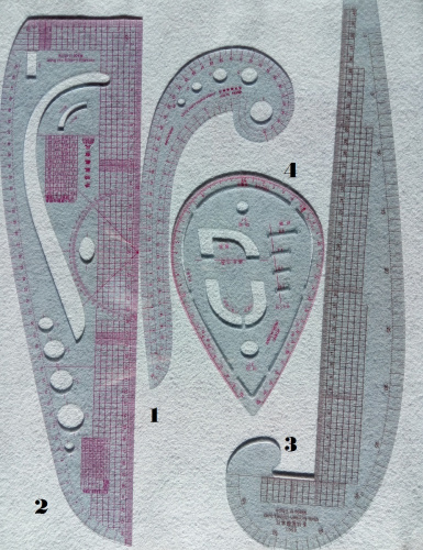 Лекала метрические портновские Лекала метрические портновские