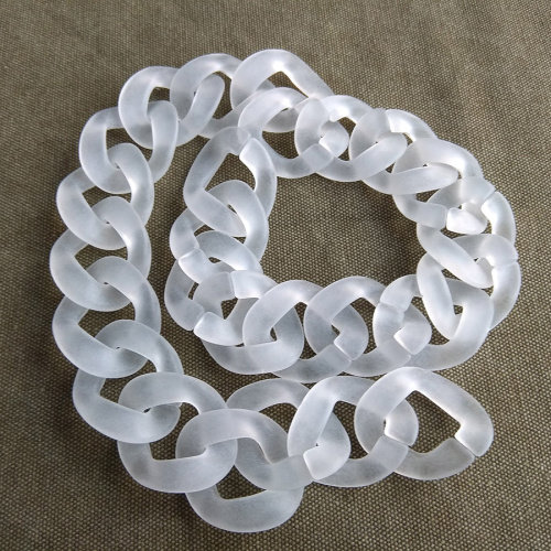 Звенья пластиковые 21 х 30 мм для цепочек  фото 5