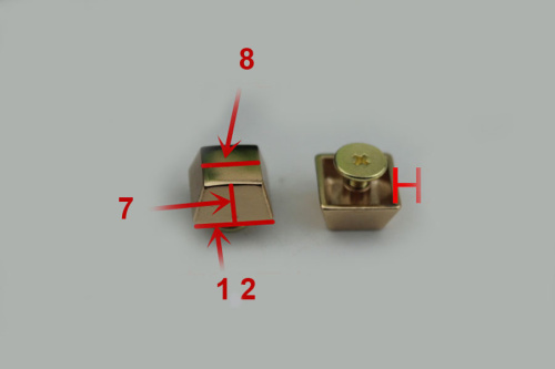 Пукля для сумок декоративная фото 3