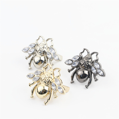 Зажим декоративный Жук алмазный фото 2