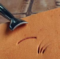 Штамп для тиснения по коже V-707 LS  - купить для кожевенного хобби