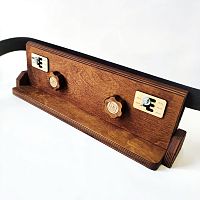 Шорник для работы с кожей ременной горизонтальный регулируемый  - купить для кожевенного хобби