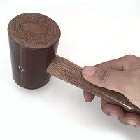 Молоток для тиснения бакелитовый 400 гр.  - купить для кожевенного хобби