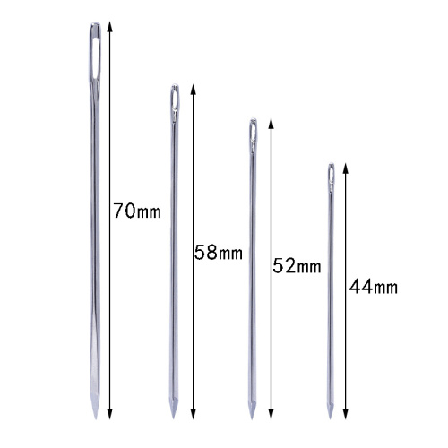 Иглы трёхгранные для кожи 4-7 мм Иглы трёхгранные для кожи 4-7 мм