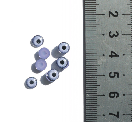 Глазки голубые приклеивающиеся для игрушек 6 мм 2 шт | Галерея фото | Pava.pro фото 2 Глазки голубые приклеивающиеся для игрушек 6 мм 2 шт G PK-002 - фото товара фото 2