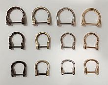 Карабин-подкова металлический КМ-2