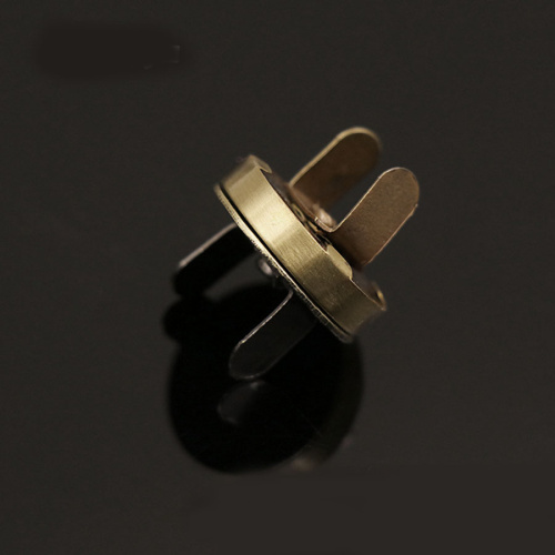 Застежка магнитная зажимная 14, 18 мм Латунь арт.445 фото 3 Застежка магнитная зажимная 14, 18 мм Латунь арт.445 фото 3