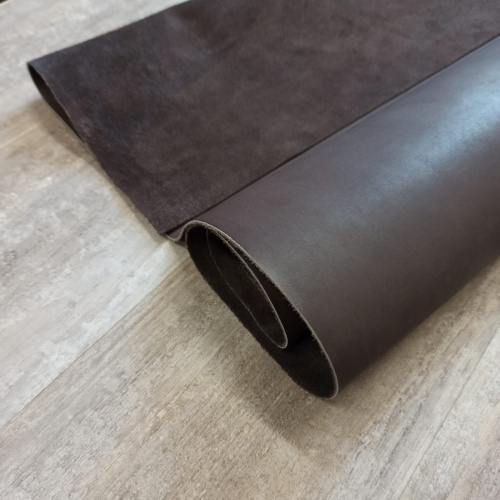 Кожа Краст 1,3-1,6 мм Темно-коричневый фото 5