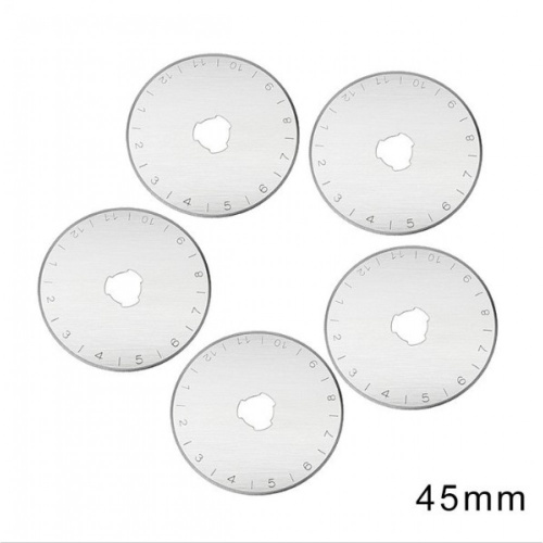 Сменное лезвие 45 мм для раскройного дискового ножа для ткани фото 2 Сменное лезвие 45 мм для раскройного дискового ножа для ткани фото 2