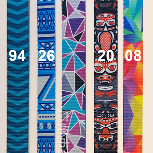 Лента ременная стропа 20-25 мм толщ. 2 мм Летние мотивы фото 3