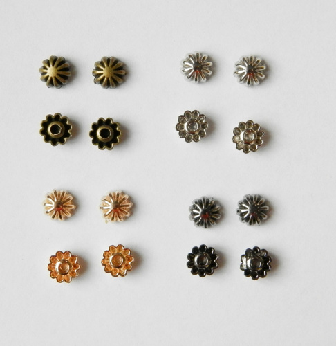 Хольнитены фигурные Цветочки 9 мм фото 2 Хольнитены фигурные Цветочки 9 мм фото 2