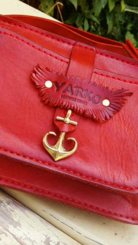 Якорь декоративный латунный фото 4