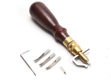 Канавкорез (торцбил) многофункциональный 5 в 1 Aigaeer  - купить для кожевенного хобби