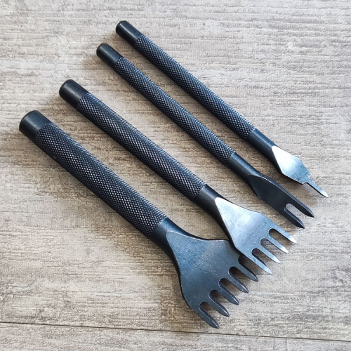 Пробойники строчные ромбовидные 4 мм с круглой ручкой черные фото 3 Пробойники строчные ромбовидные 4 мм с круглой ручкой черные фото 3