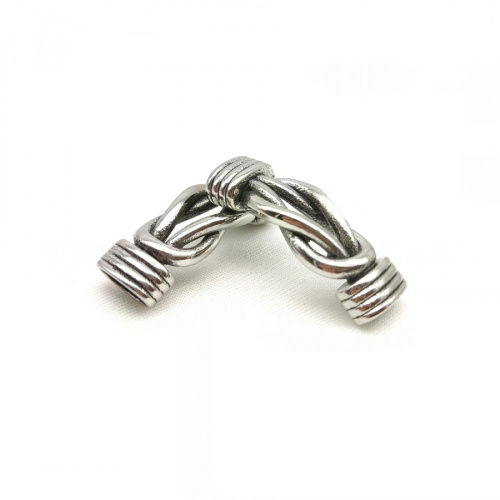 Коннектор 8, 12 мм для плоских браслетов Сталь B39 Коннектор 8, 12 мм для плоских браслетов Сталь B39