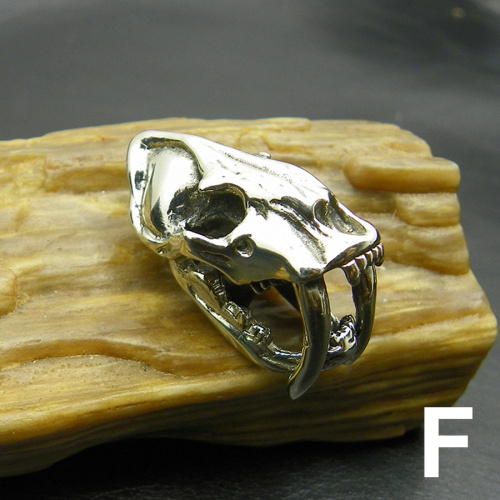 Кончо для кожаных изделий 17 мм Саблезуб Латунь фото 7